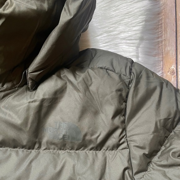 The North Face Women’s Metropolis Parka Coat In New Taupe Green - Picture 3 of 9